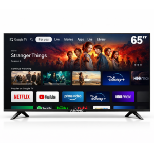 ASANO 65” Smart Google TV, 4K Ultra HD (AS-G65)