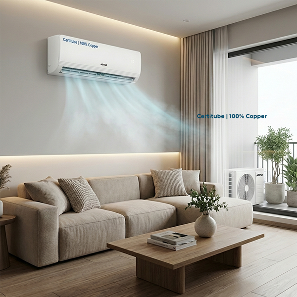 ASANO 2.0HP Split Air Conditioner (High Efficiency Series) - Image 4