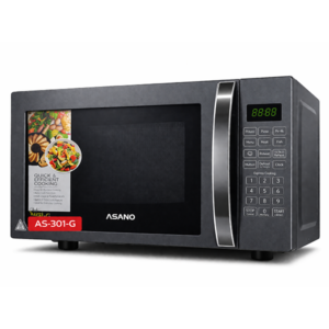 ASANO Microwave Oven with Grill (Model: AS-301-B, 30L)
