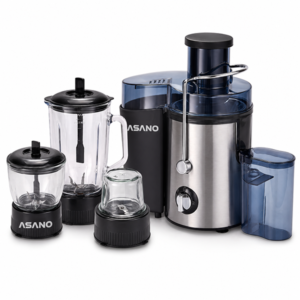 ASANO 4-in-1 Juicer & Blender Set (Model: AS-3028-1)