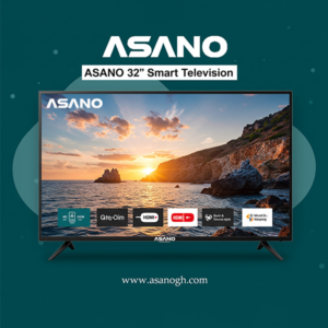 ASANO 32” Smart Television (HD Smart TV)