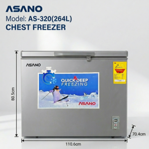 ASANO AS-320 (264L) Chest Freezer