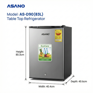 ASANO AS-D90 (83L) Table Top Refrigerator