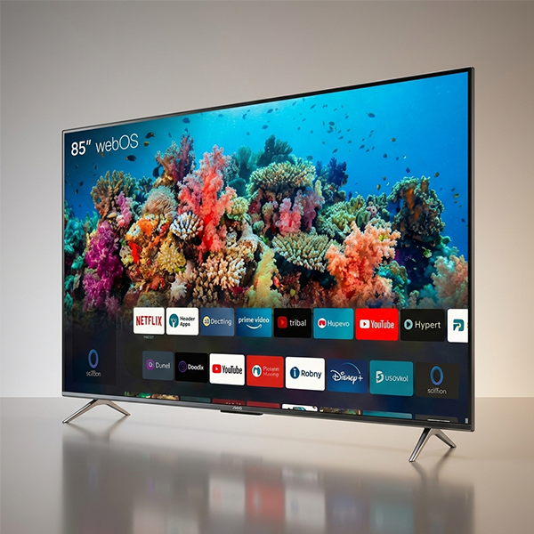 ASANO 85” Smart LED WebOS TV, 4K Ultra HD (WebOS Hub) - Image 2