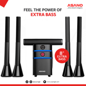 ASANO TK-2027 5.1 Home Theater Speaker System